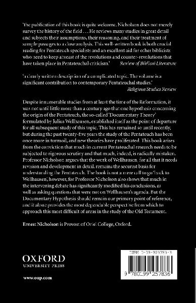 The Pentateuch in the Twentieth Century