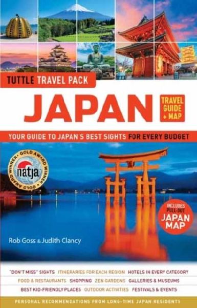 Japan Travel Guide + Map: Tuttle Travel Pack