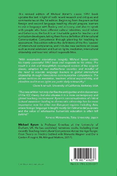 Teaching and Assessing Intercultural Communicative Competence