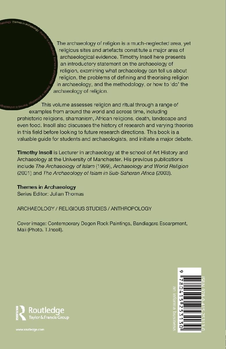 Archaeology, Ritual, Religion