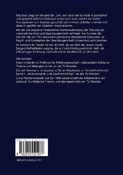 Nationale Identität und Staatsbürgerschaft in den USA