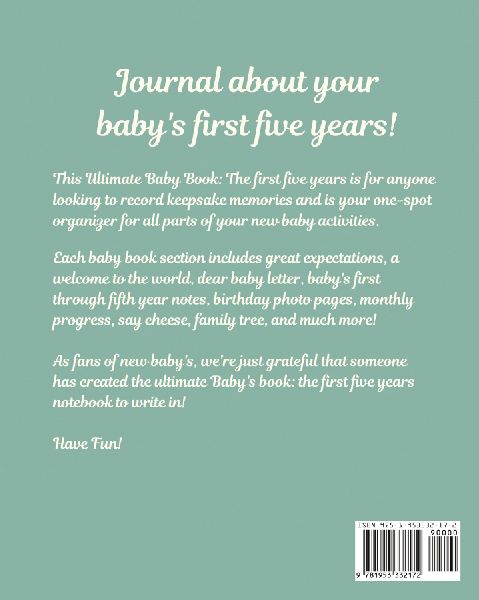 Baby's Book The First Five Years