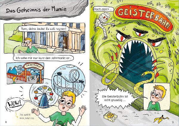 Leselöwen Comics 2. Klasse - Oh Schreck, die Mumie ist weg!