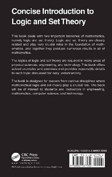 Concise Introduction to Logic and Set Theory