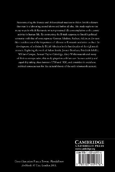 Idleness, Contemplation and the Aesthetic, 1750 1830
