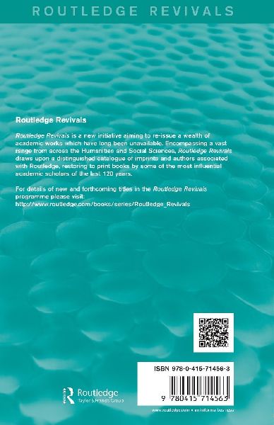 Key Settlements in Rural Areas (Routledge Revivals)