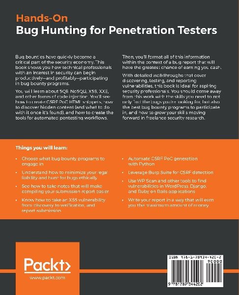 Hands-On Bug Hunting for Penetration Testers