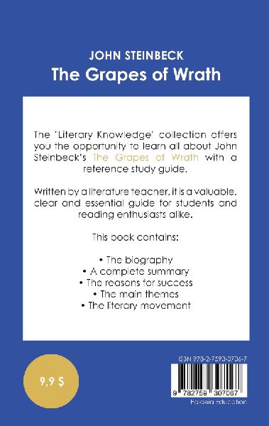 Study guide The Grapes of Wrath by John Steinbeck (in-depth literary analysis and complete summary)