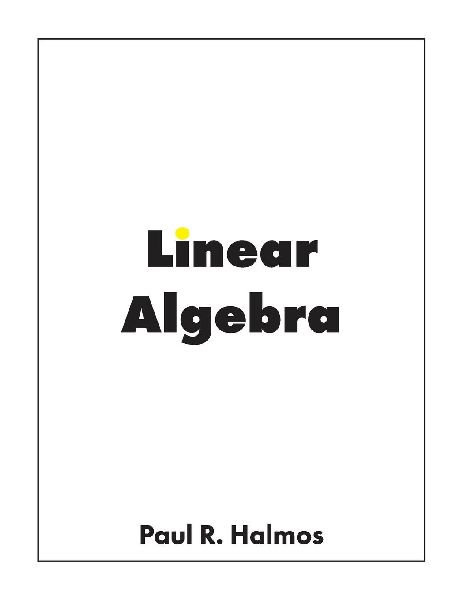 Linear Algebra