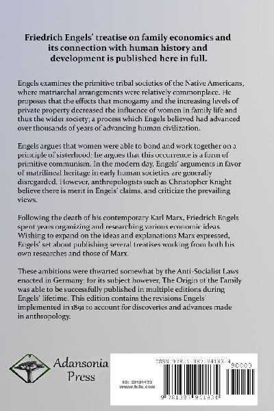 The Origin of the Family, Private Property and the State
