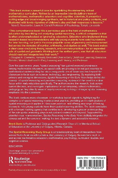 Spatial Reasoning in the Early Years