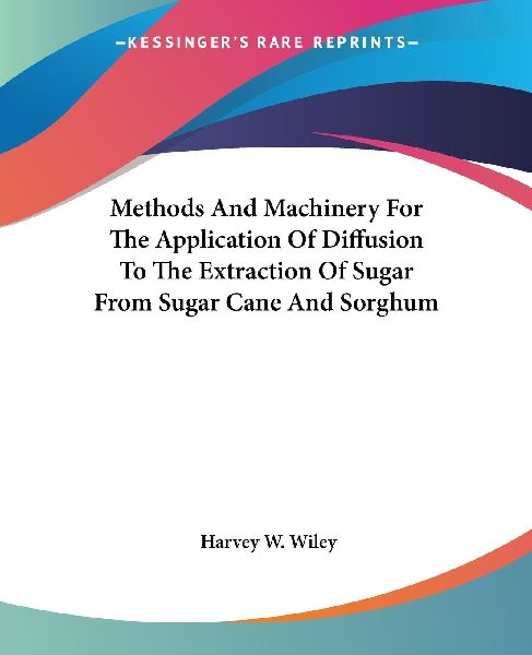 Methods And Machinery For The Application Of Diffusion To The ...