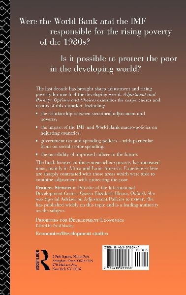 Adjustment and Poverty