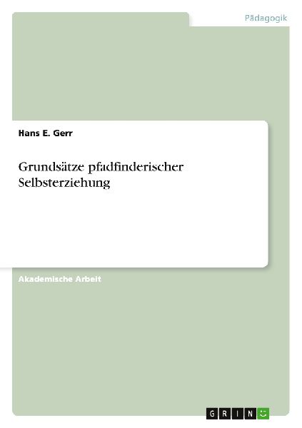 Grundsätze pfadfinderischer Selbsterziehung