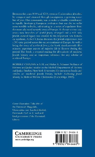 The Jews of Medieval Western Christendom