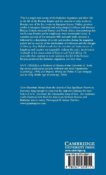 Barbarian Migrations and the Roman West, 376-568