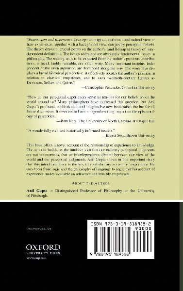 Empiricism and Experience