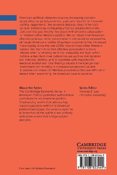 American Affective Polarization in Comparative Perspective