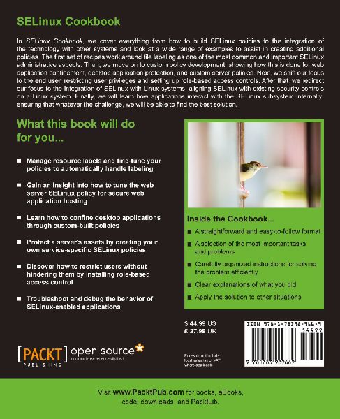 Selinux Cookbook