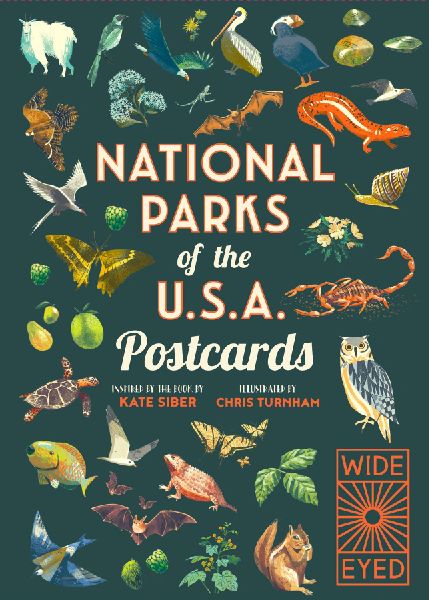 National Parks of the USA Postcards