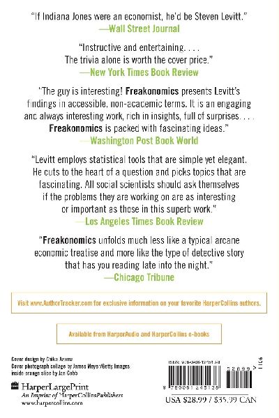 Freakonomics Rev Ed LP