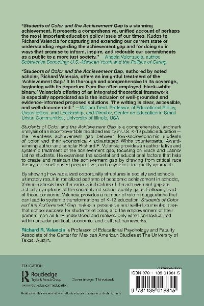 Students of Color and the Achievement Gap