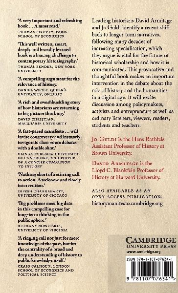 The History Manifesto