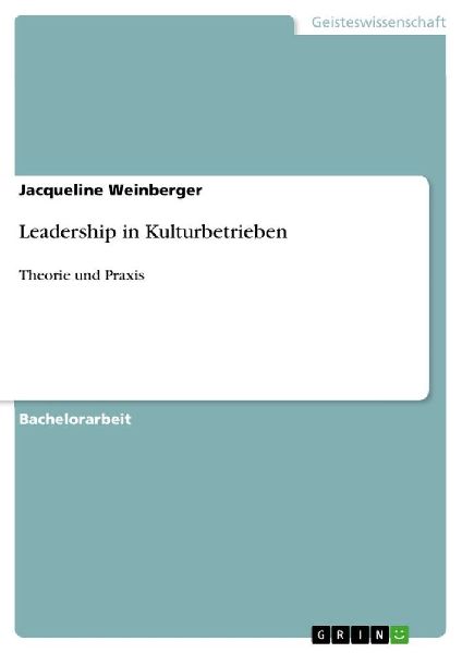 Leadership in Kulturbetrieben