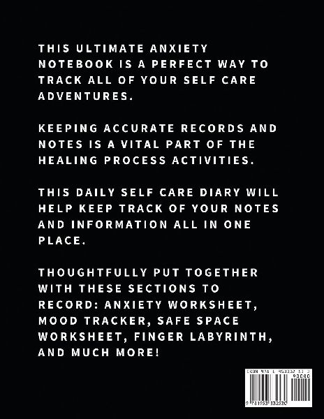Activity Book For Anxious People