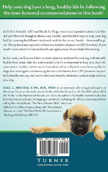 Dr. Earl Mindell's CBD and Health for Dogs