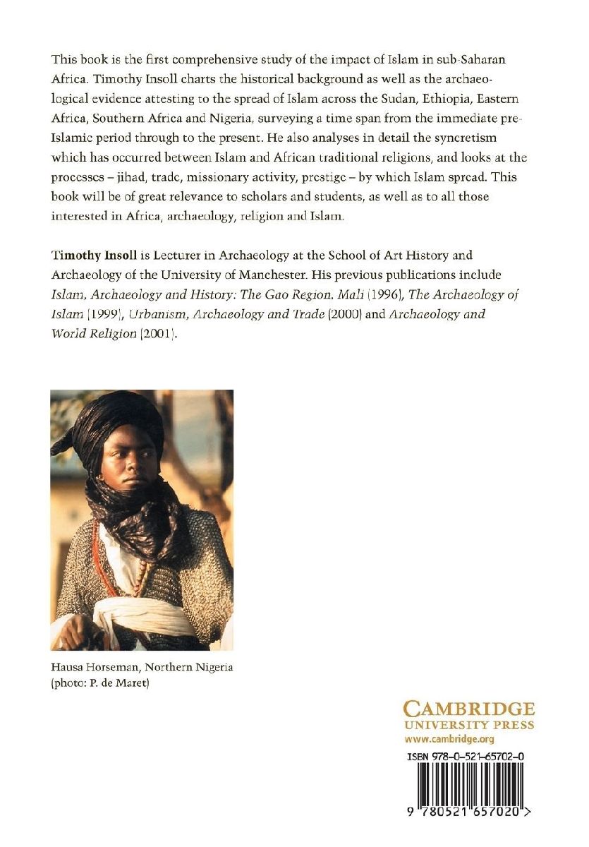 The Archaeology of Islam in Sub-Saharan Africa