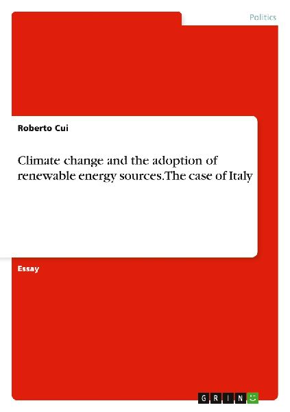 Climate change and the adoption of renewable energy sources. T...
