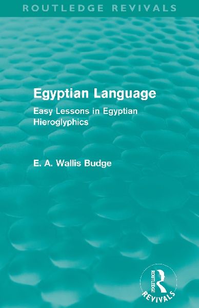 Egyptian Language (Routledge Revivals)