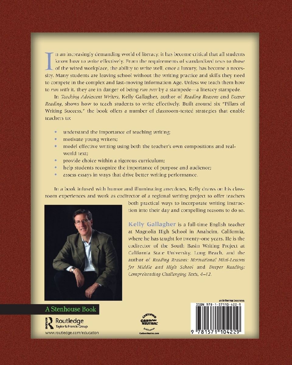 Teaching Adolescent Writers