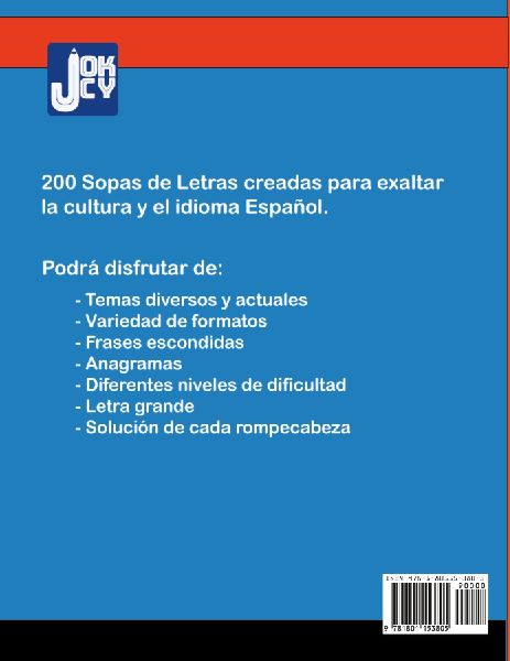 Sopa de Letras en Español