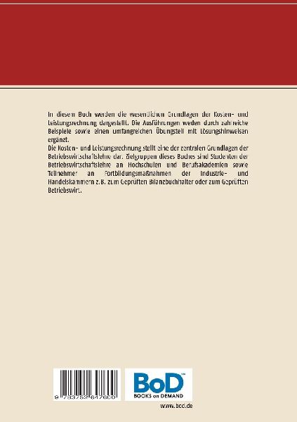 Kosten- und Leistungsrechnung kompakt