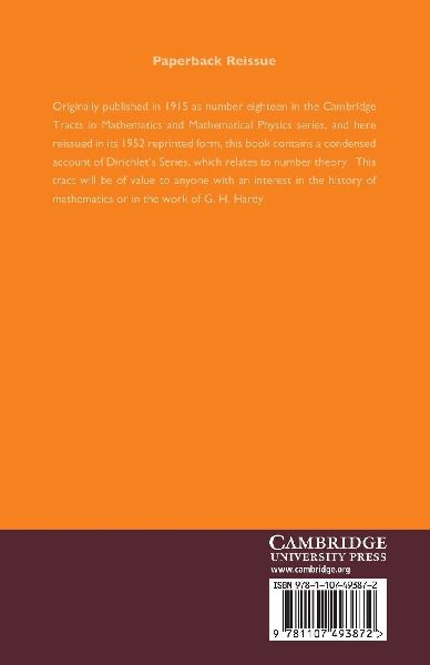 The General Theory of Dirichlet's Series