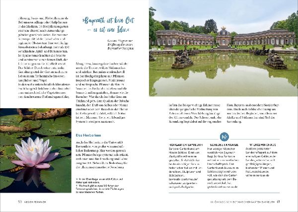 Gartenreisen - Botanische Gärten und Parks in Deutschland