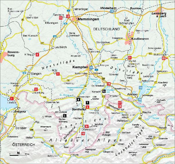 E-Bike Touren  Allgäu