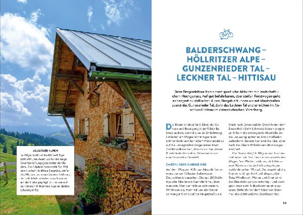 E-Bike Touren  Allgäu
