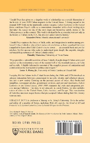 Cuban Catholics in the United States, 1960-1980