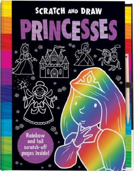 Scratch & Draw Princess - Scratch Art Activity Book