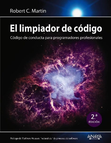 El limpiador de código : código de conducta para programador...