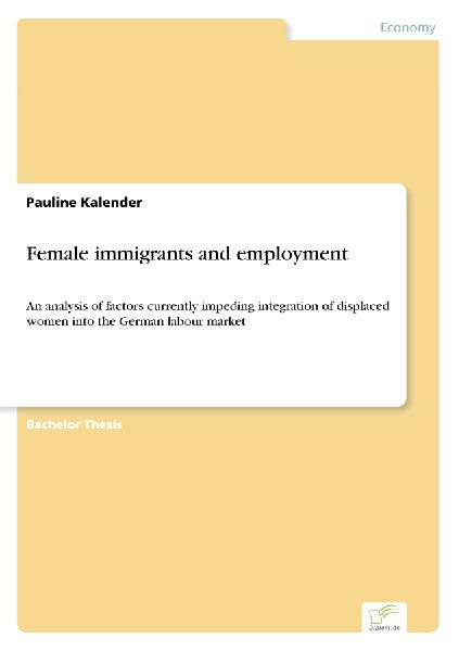 Female immigrants and employment