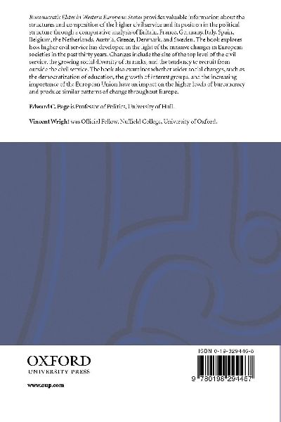 Bureaucratic Elites in Western European States