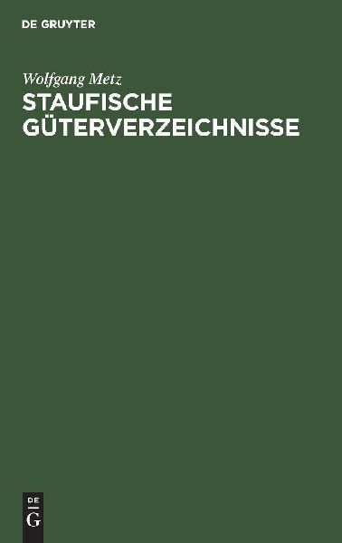 Staufische Güterverzeichnisse