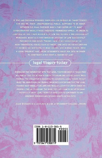 Evaluation and Legal Theory