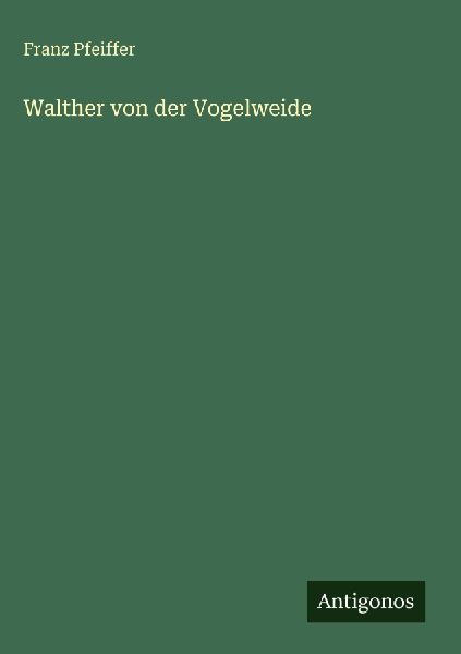 Walther von der Vogelweide