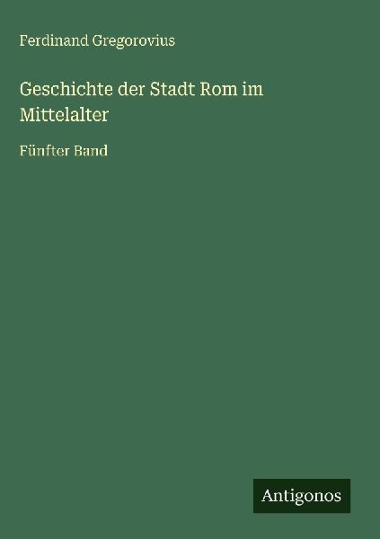 Geschichte der Stadt Rom im Mittelalter