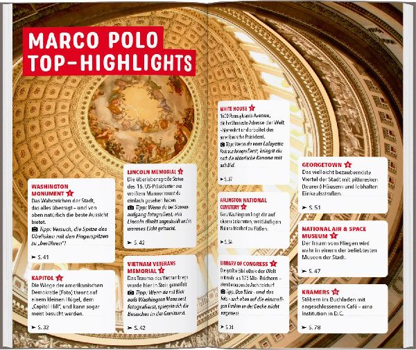 MARCO POLO Reiseführer Washington, D.C.